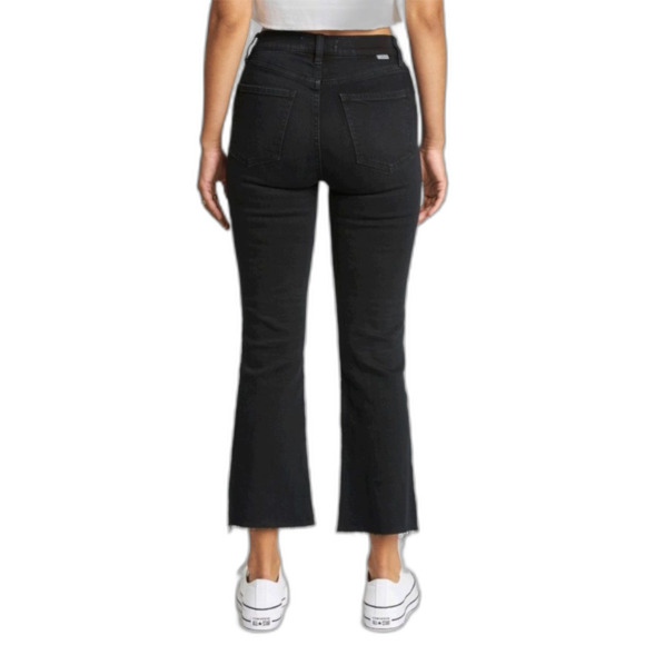DAZE Jeans SHY GIRL HIGH RISE CROP FLARE | color: video games. Size 26 - Picture 5 of 11